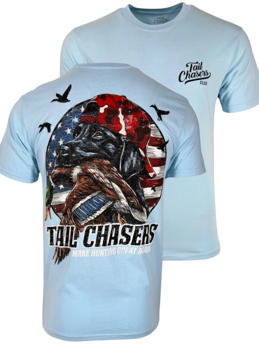 Tail Chasers Club Men’s T-shirt Making Hunting Great